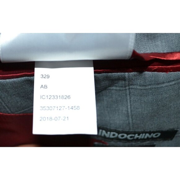 Indochino 100% Wool Grey plaid Sports Coat blazer suit jacket Sz 42 - Excellent‎ - Picture 12 of 16